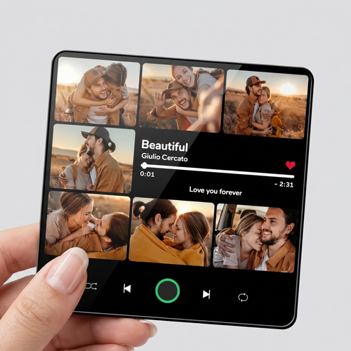 Plaque musique couple